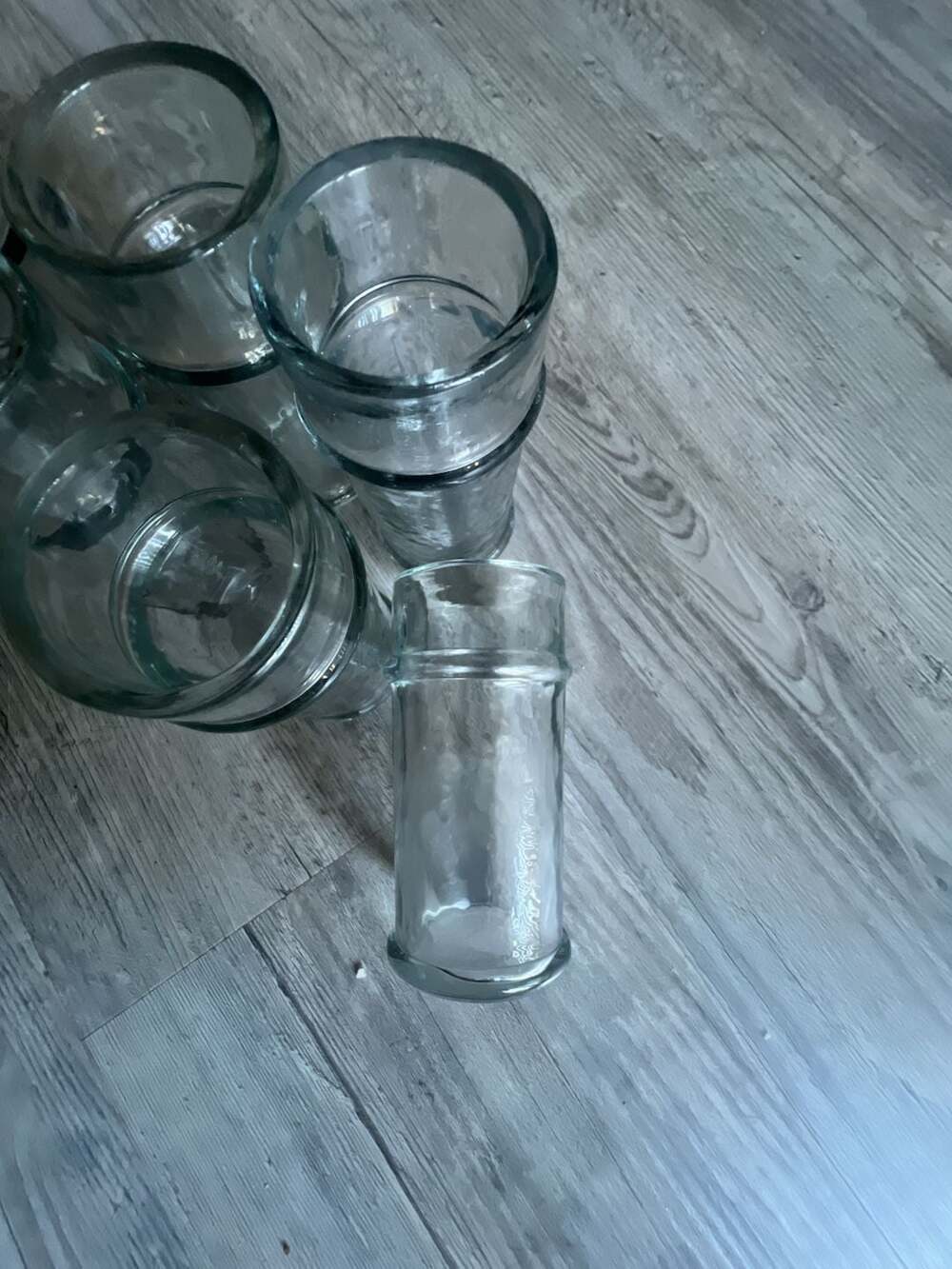 Verve Culture Moroccan Beldi Glass Set Of 6 Clear